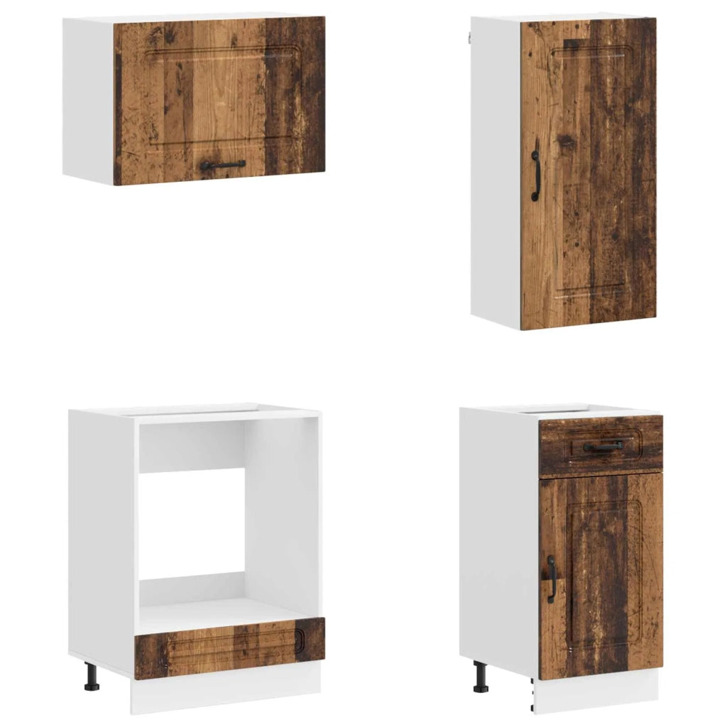 Unità Cucina KALMAR 8 pcs Legno antico Legno ingegnerizzato 3438191