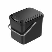 Pattumiera Sottolavello Differenziata per cassetto Cucina 8 Litri Nera 27x20x23H cm