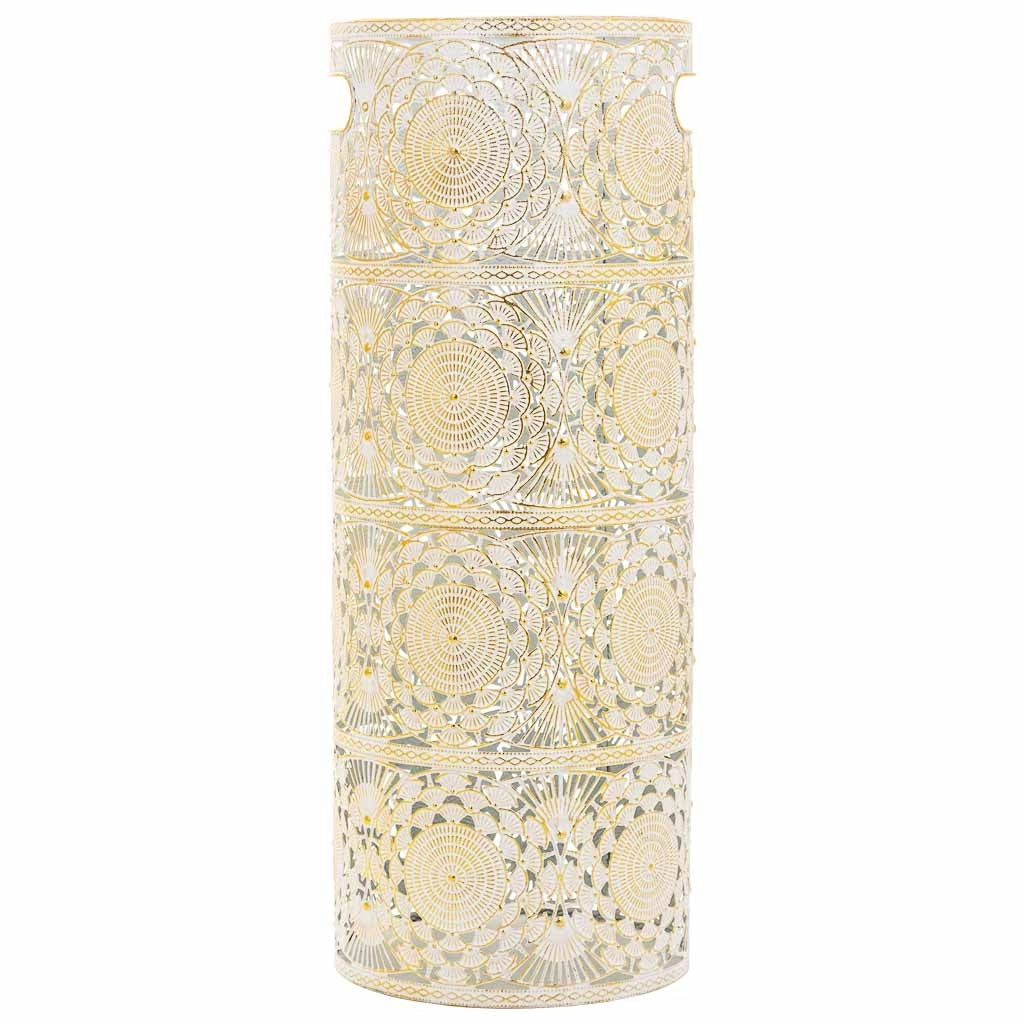 Portaombrelli metallo bianco 20x20x53h cm