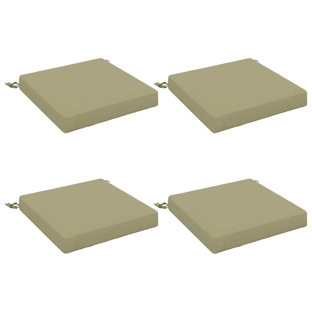 Cuscini per Sedia in 4 Pezzi SOEST 4 pz 100% Poliestere 944470