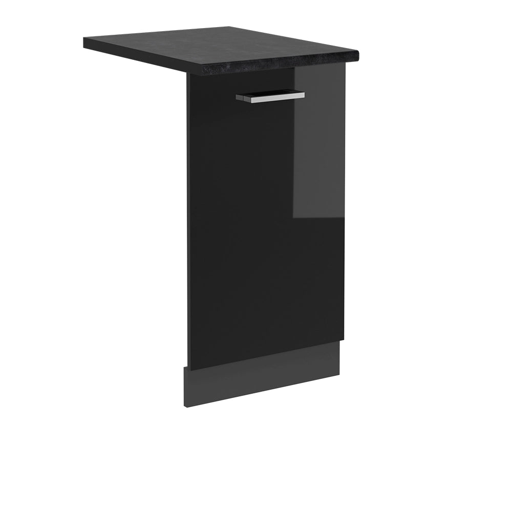 Pannello frontale della lavastoviglie R-Line Nero lucido/Antracite 45 cm, PL Antracite Vicco