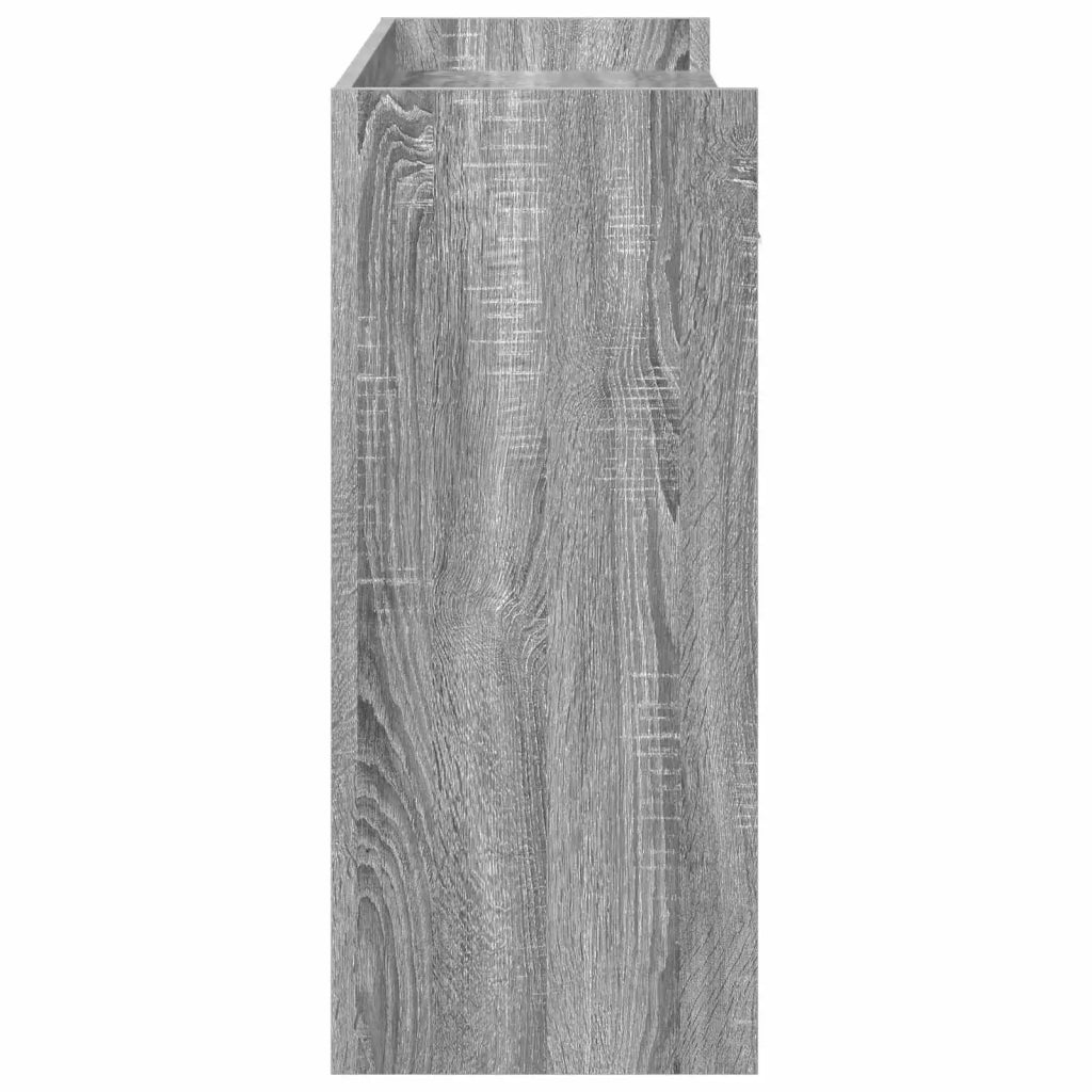 Tavolo consolle Sonoma grigio 90 x 35 x 80 cm 8011304