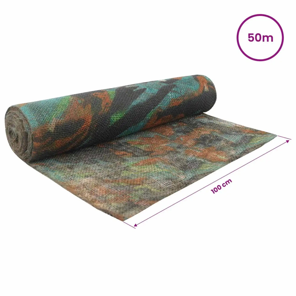 Rotolo di Juta Mimetico 100 x 5000 cm 42012202
