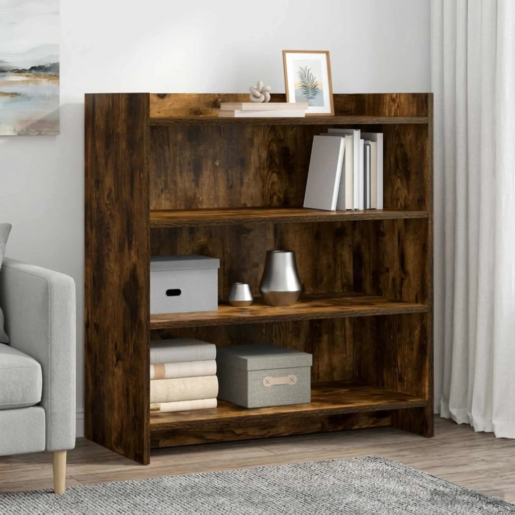 Credenza Rovere Fumo 75 x 36 x 80 cm Legno ingegnerizzato 8011111