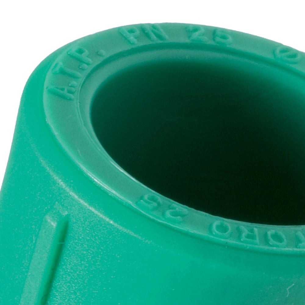 Manicotto diritto ff in ppr polipropilene verde