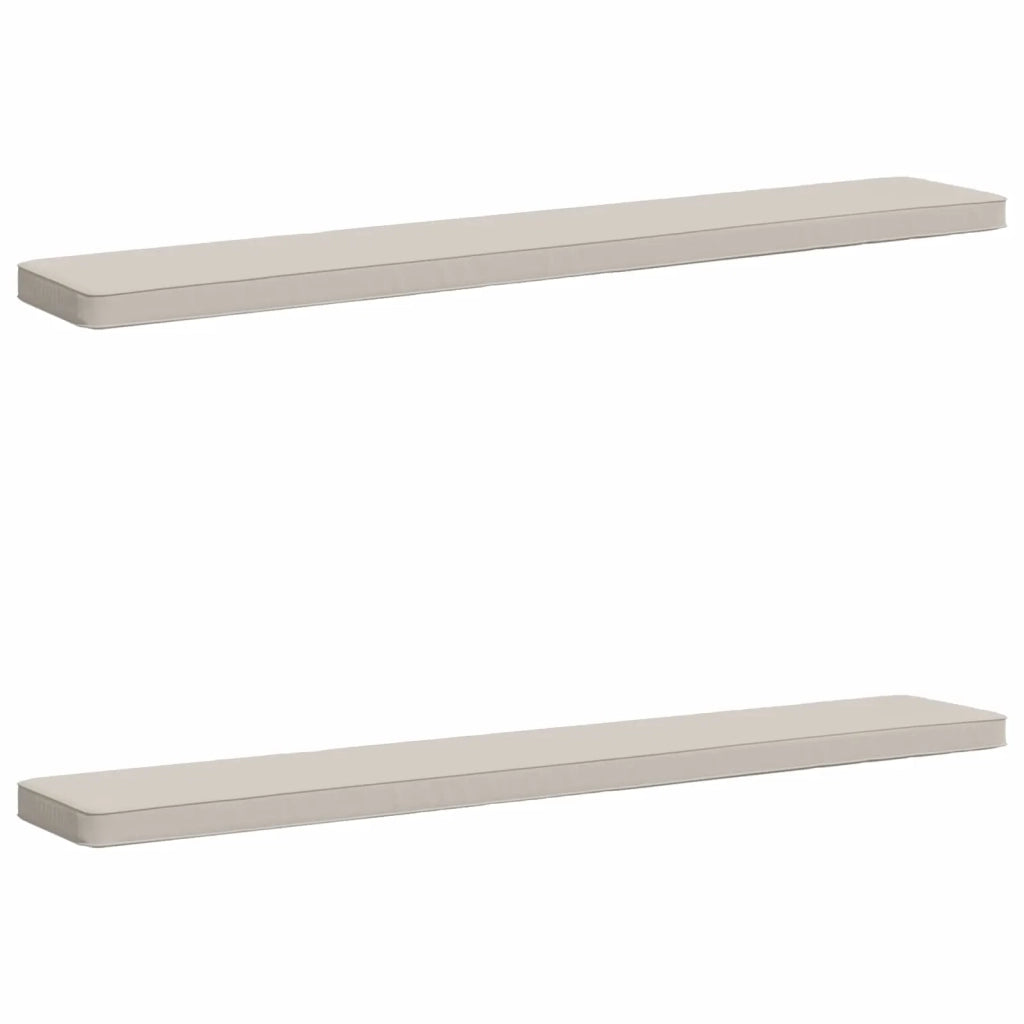 Cuscini per Panchina a 2 Pezzi VUGHT 2 pcs 100% Poliestere 950943