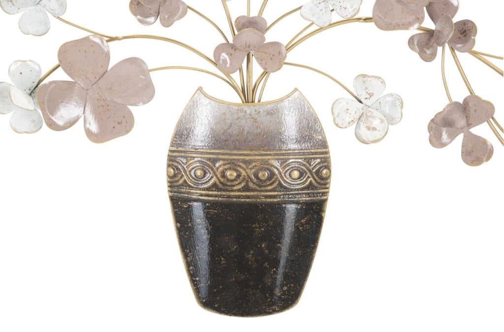 Pannello da Muro Vase New 87,5x6x46 cm in Ferro
