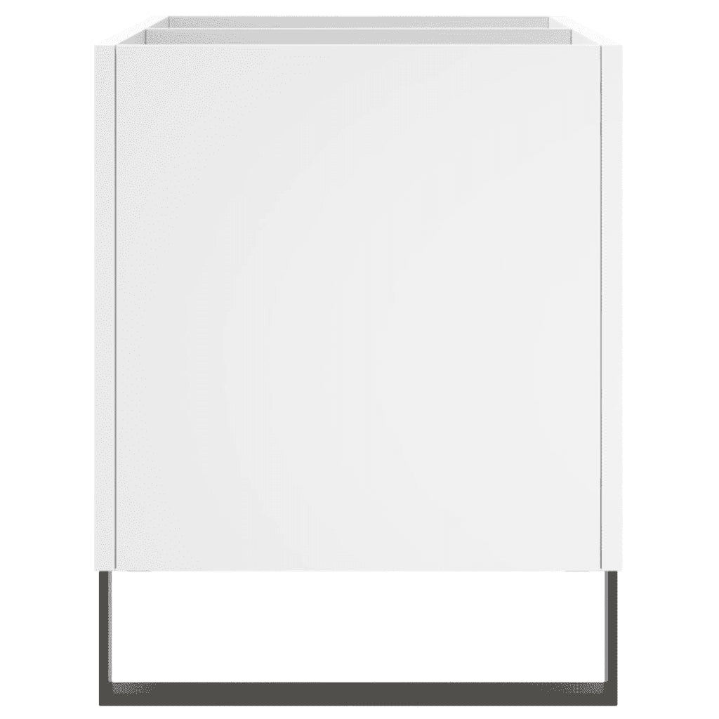 Mobile Porta Dischi Bianco 74,5x38x48 cm in Legno Multistrato CFW7550894