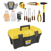 CASSETTA PORTA ATTREZZI COMPLETA cm 38 x 17 x h 17 - 26 pezzi totali  - TOPEX