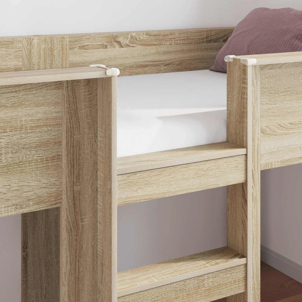 Letto a Castello per Bambini Rovere Sonoma 90 x 190 cm 3410477