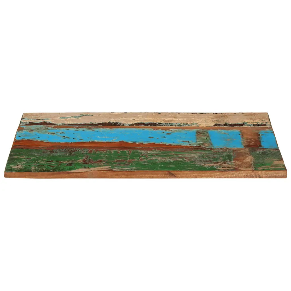 Piano Tavolo Rettangolare 60x90 cm 25-27 mm Legno di Recupero cod mxl 57973