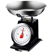 Bilancia Meccanica Analogica da Cucina in Metallo Atlas Vintage 5Kg Nero