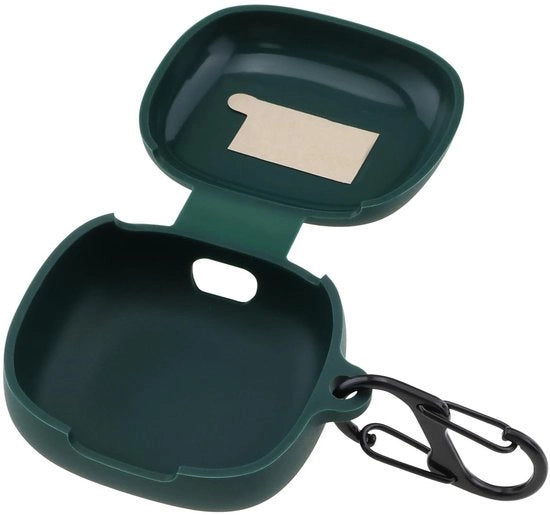 Custodia in silicone per auricolari - Protezione per cuffie in cuffie - Verde - Chiave a muro - Adatto per Live Pro 2TWS