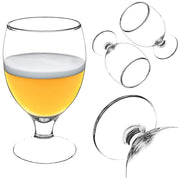 Bicchieri da birra KADAX, per cocktail, bevande, boccali, 370 ml, 2 pezzi, idea regalo