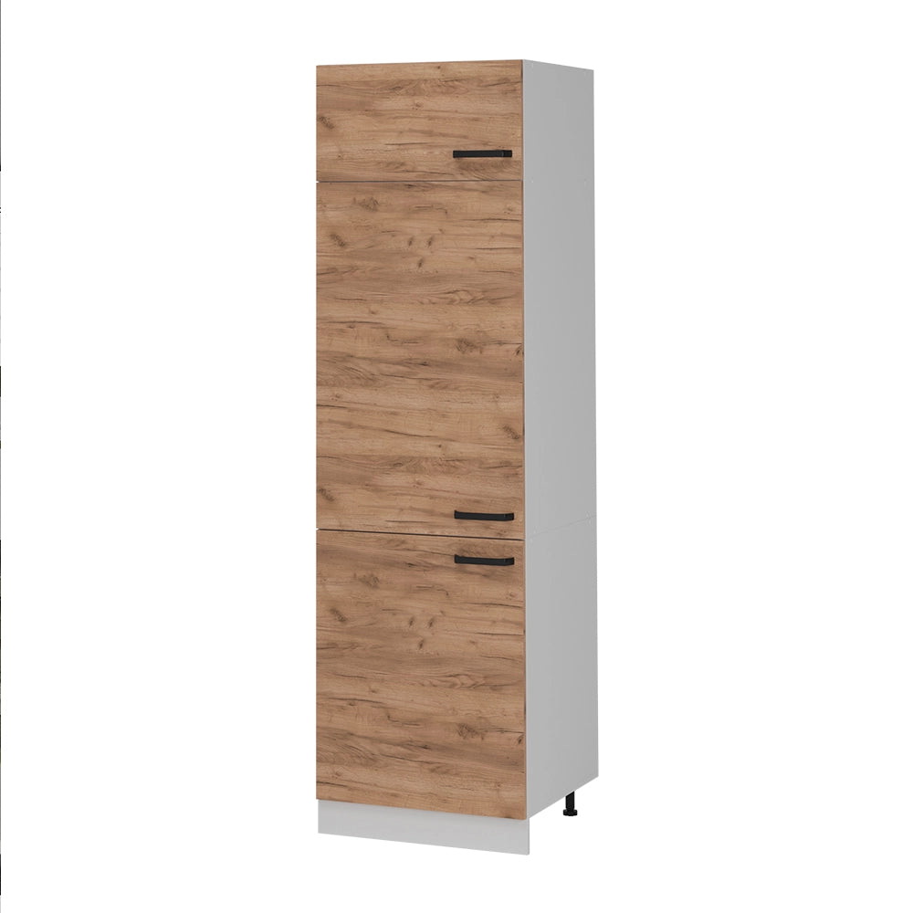 Vicco Frontale cucina Quercia dorata 59.6 x 196 cm frontale del mobile per mobile per frigorifero