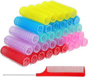 Set di Spazzole per Capelli - Rotoli per Capelli - Bellezza Senza Calore - Spazzole per Capelli a Fermo