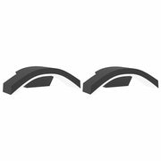 Set di 2 applique LED per esterni 27,5 x 7 x 10 cm robuste e durevoli moderne in alluminio nero 02_0056591
