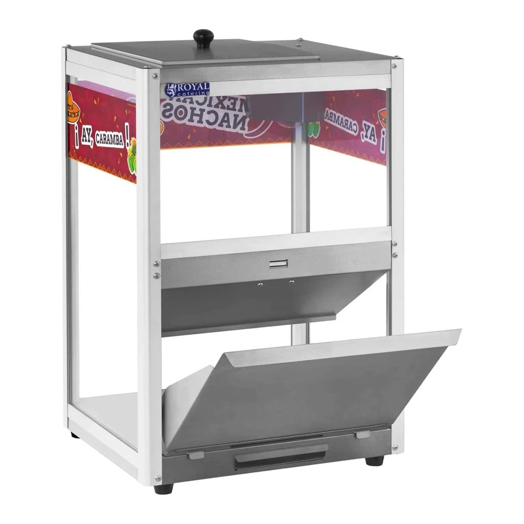 Macchina per nachos 160 watt acciaio inox alluminio vetro temperato 14_0004904