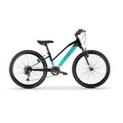 Bicicletta MTB da Ragazza MBM District 24" con Cambio 7 Velocità-Verde