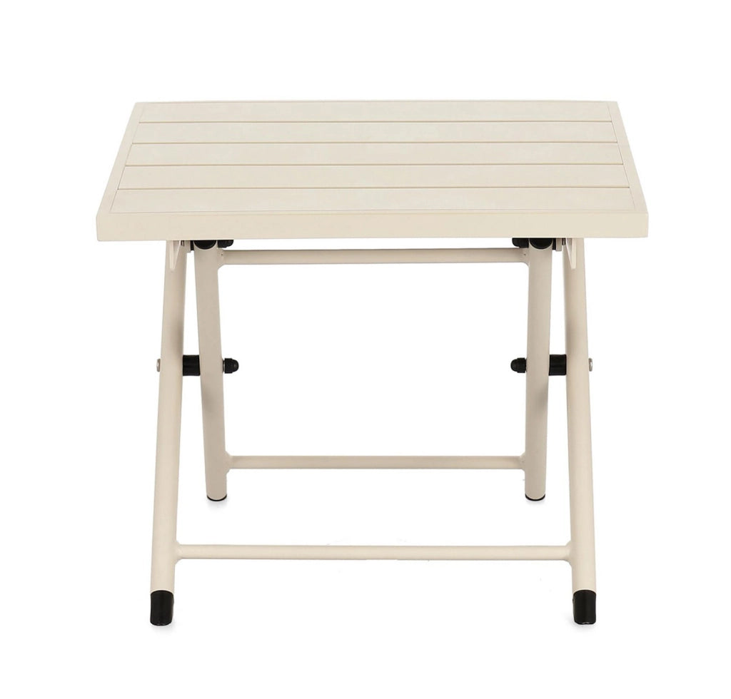 Tavolino da Esterno 44x43x36h cm in Alluminio Taylor Whisper