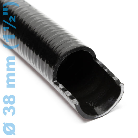 Tubo Luisiana OM/I 25m Tubo spiralato per aspirazione in PVC D38mm 420g/m per pompe laghetti
