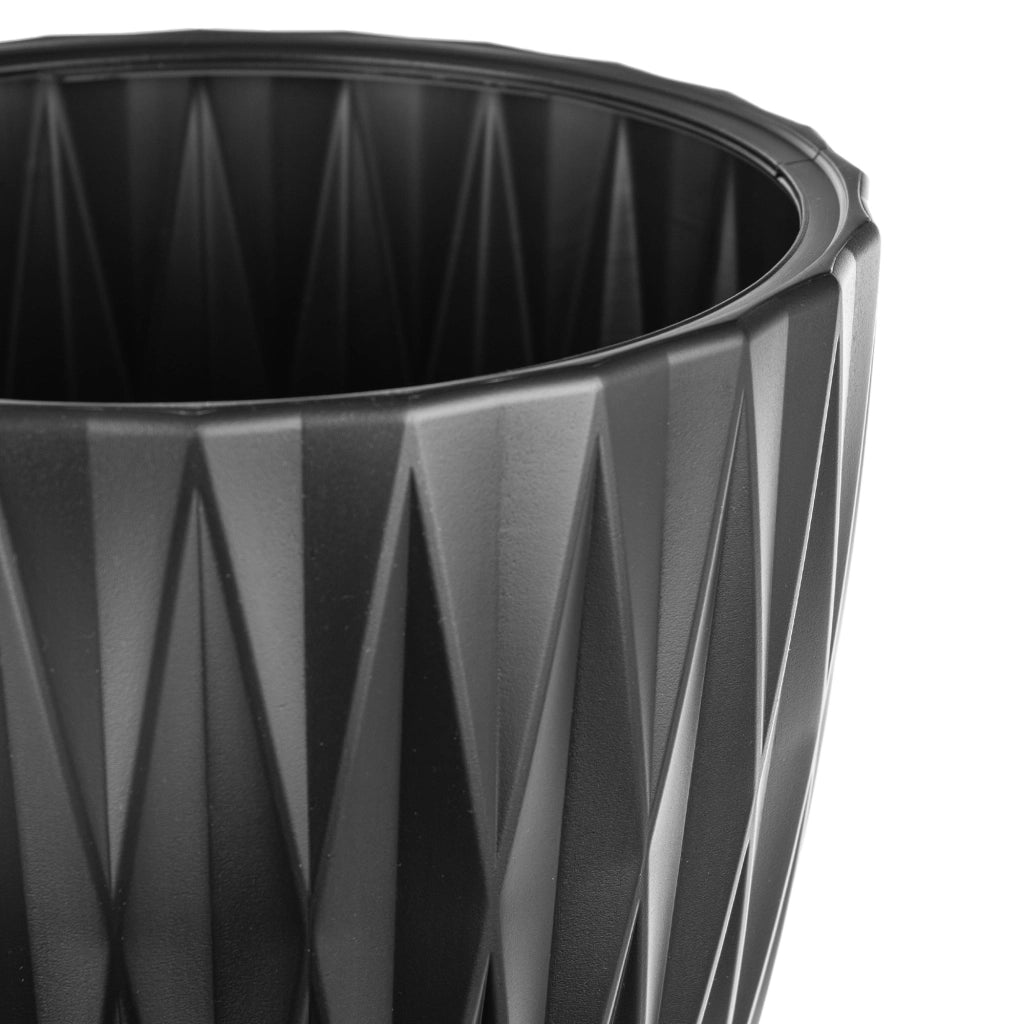 KADAX Doniczka Caro 40 czarna 5790-084 K16588