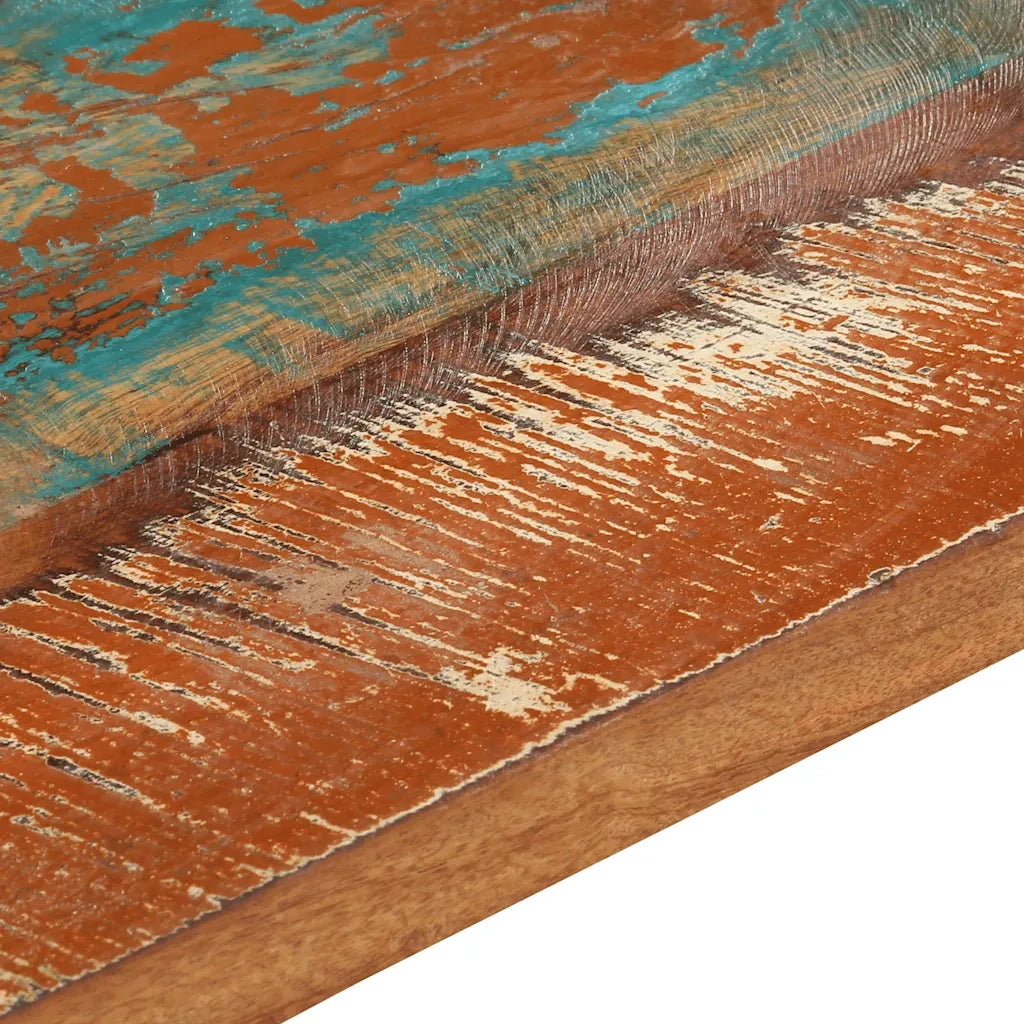 Piano Tavolo | Superficie Tavolo | Piano Scrivania Quadrato 60x60 cm 25-27 mm in Legno di Recupero