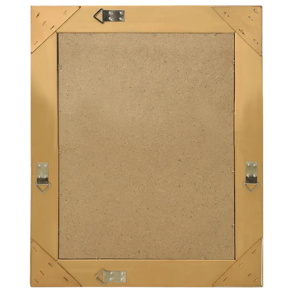 Specchio da Parete Stile Barocco-Specchio a Muro-Specchio Decorativo 50x60 cm Oro 912582