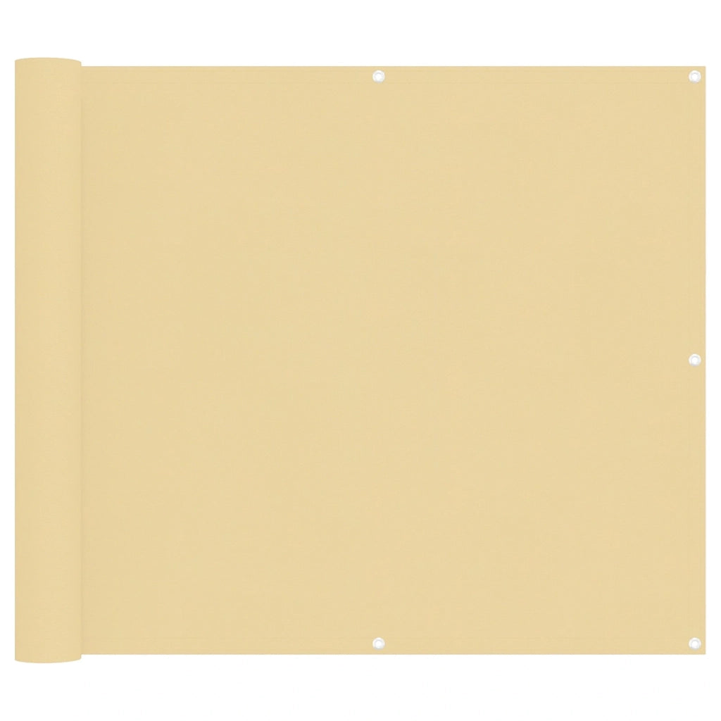 Schermo da balcone 90 x 200 cm Oxford alu rivestito in PU