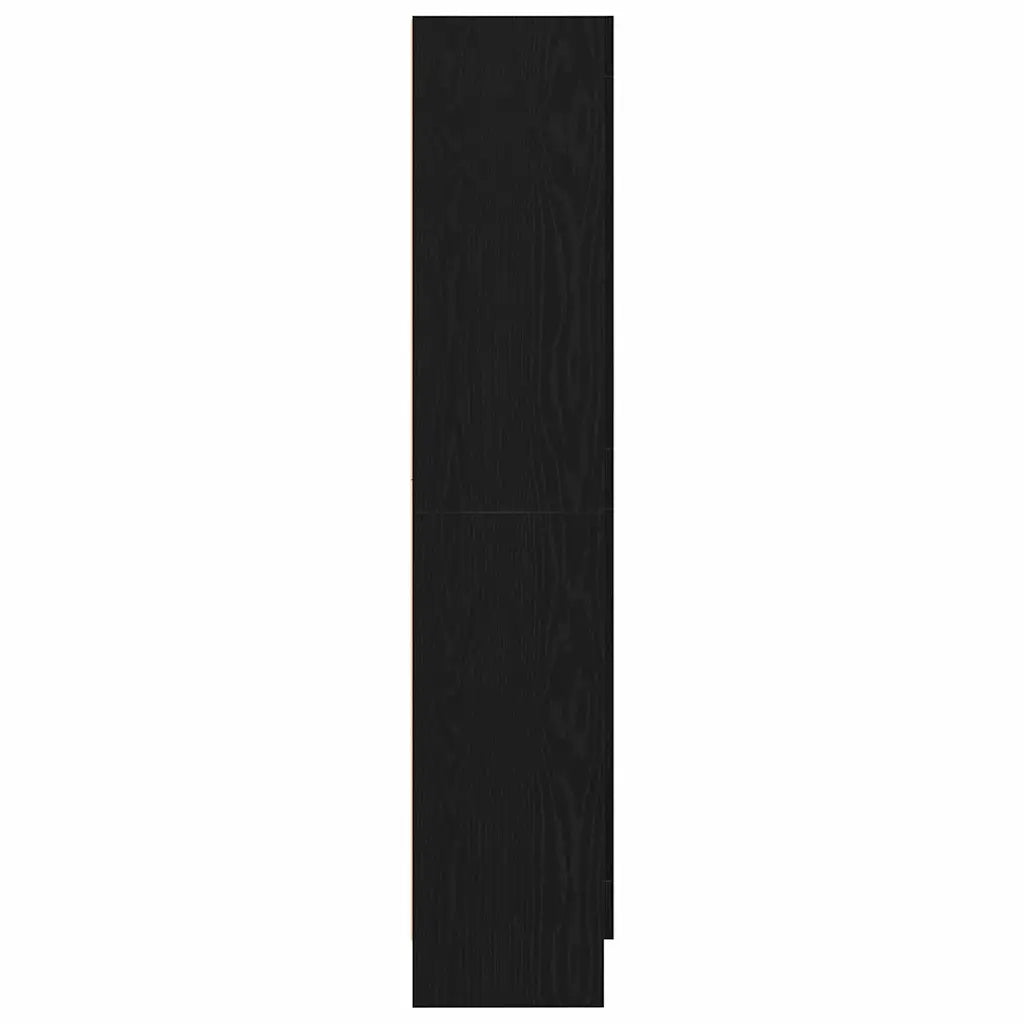 Armadio per Libri Rovere Nero 82,5 x 30,5 x 150 cm 3329275