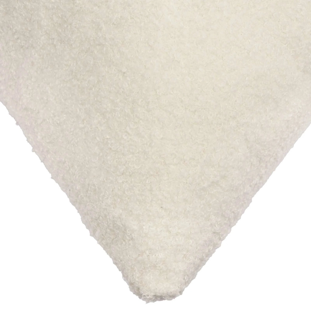 Federa 2 pcs HEERLEN Crema 40 x 40 cm Bouclé 908482