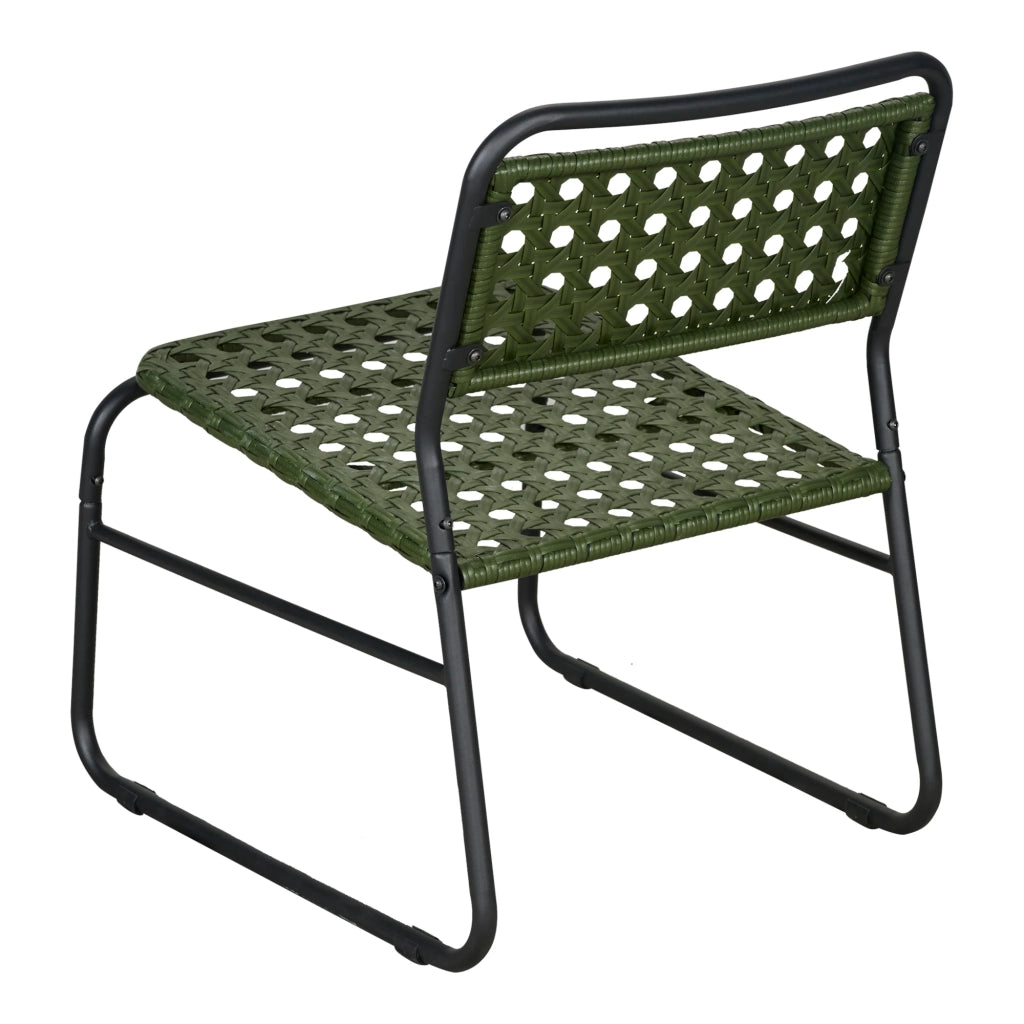 Set da bistrot con tavolino e 2 sedie verde e nero 03_0009407