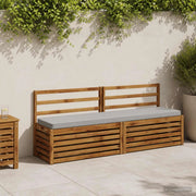 Cuscini per Panchina a 2 Pezzi VUGHT 2 pz 100% Poliestere 951497