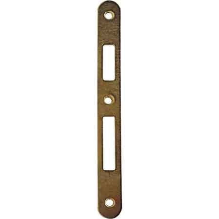 CONTROPIASTRA PER SERRATURA 'PATENT YALE' BONAITI Ottonato lucido - BONAITI