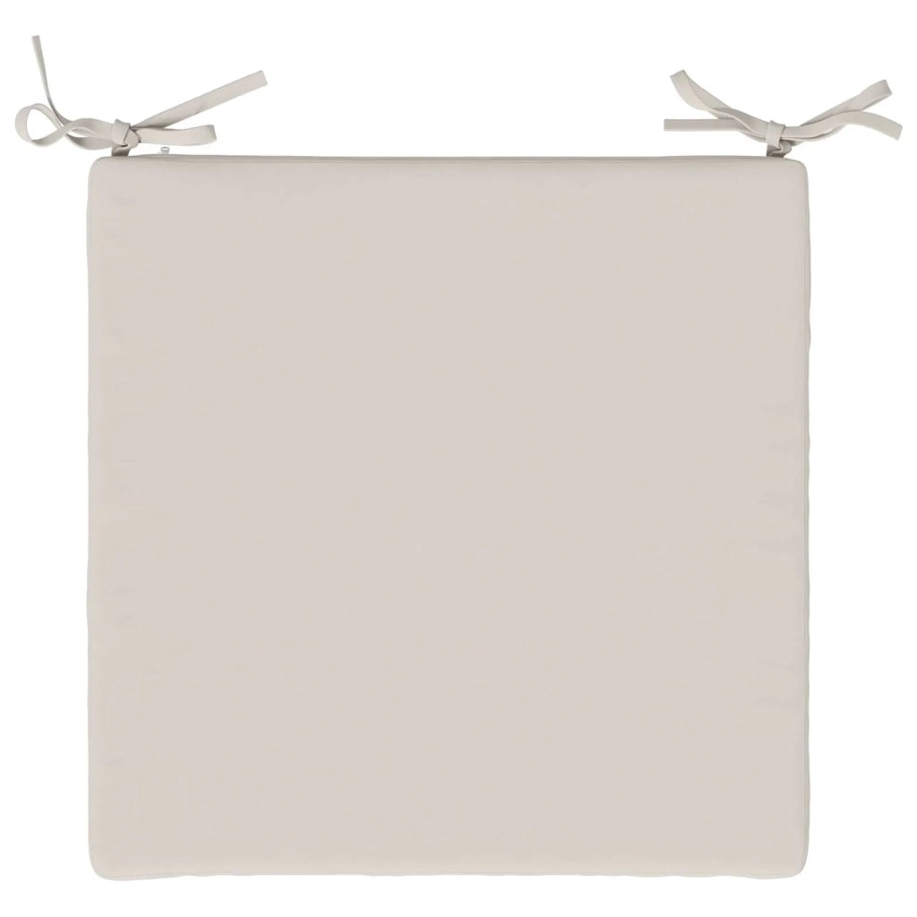 Cuscini per Sedia in 4 Pezzi SOEST 4 pz 100% Poliestere Bianco 944501