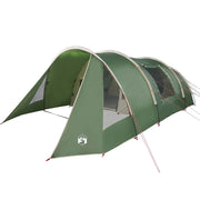 Tenda Tunnel per 5 Persone Verde e Bianco 805 x 405 x 211 cm