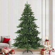 Albero di Natale Artificiale con Rami Pieghevoli Verde 240 cm 42019325