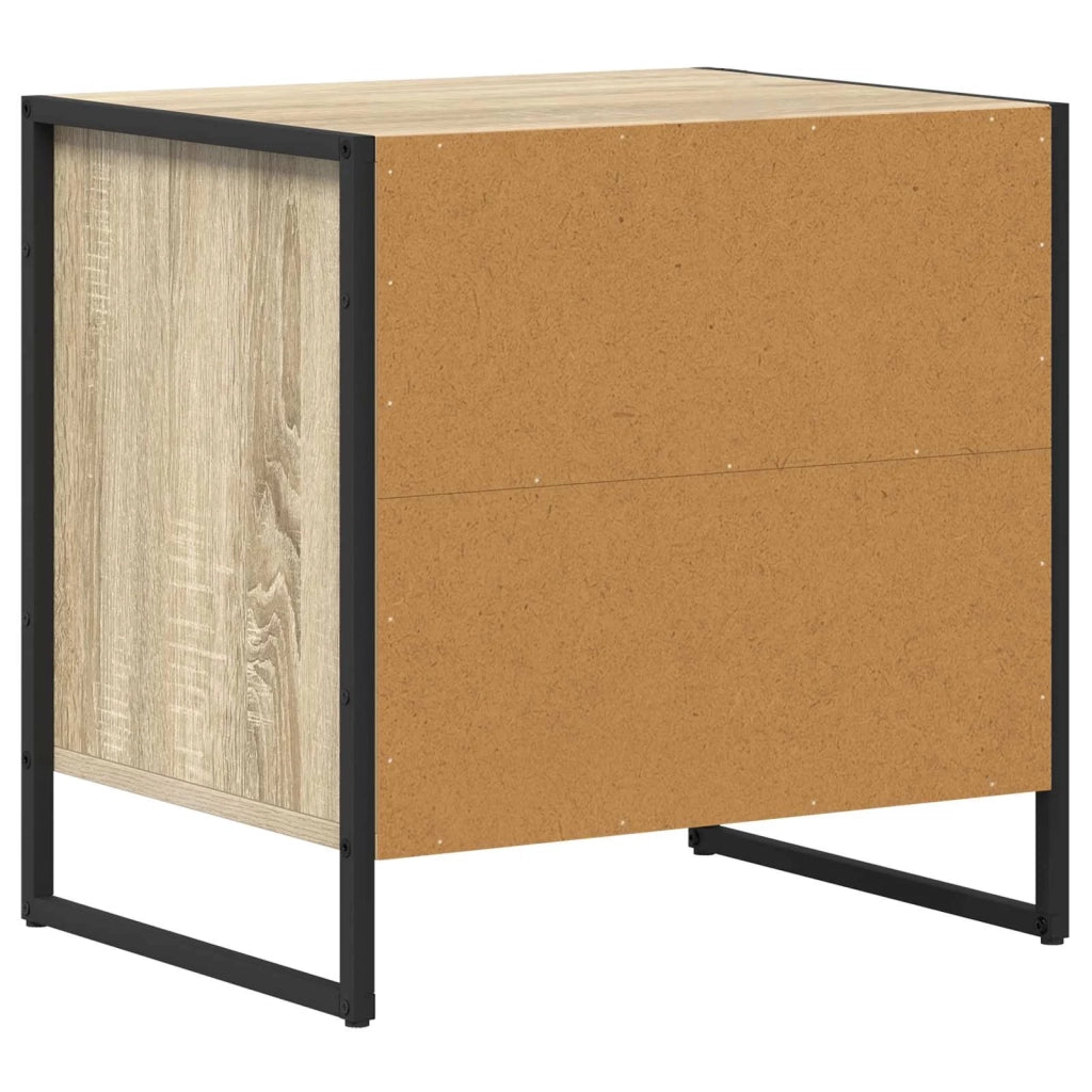 Comodino | Armadio da Notte | Mobiletto da notte Sonoma 50 x 39,5 x 50 cm Legno multistrato