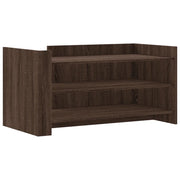 Tavolino salotto | Tavolino da caff¨¨ | Tavolino da Soggiorno Rovere Marrone 100x50x50 cm Legno Multistrato