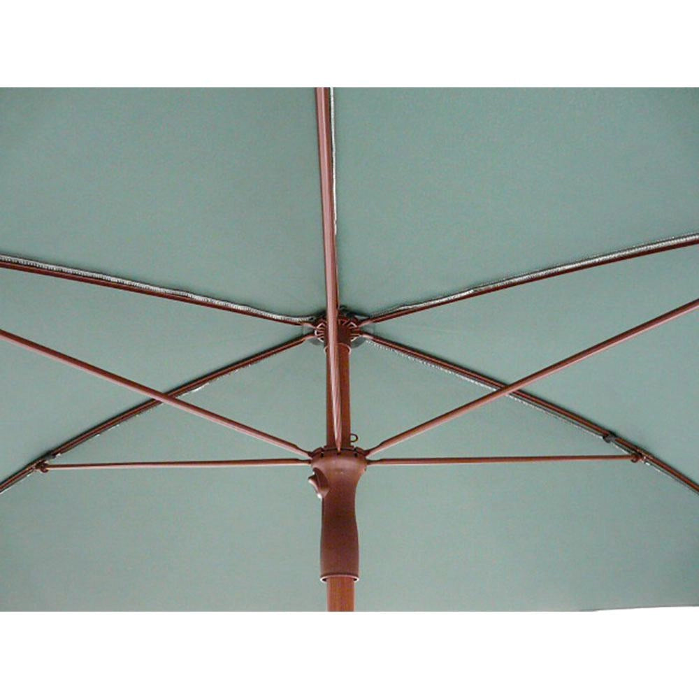 Ombrellone da Giardino Ø2,8 m Palo Ø35 mm in Alluminio Maffei Madera Verde