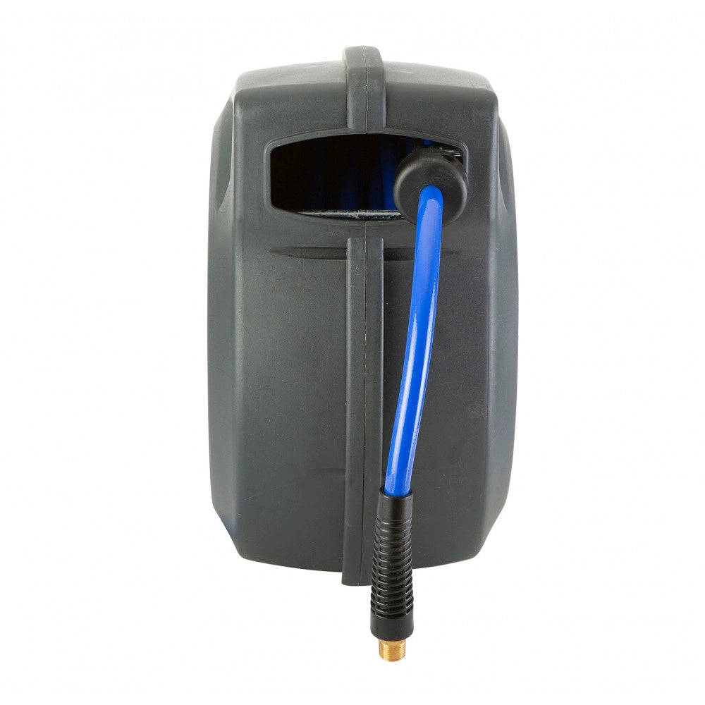 AVVOLGITUBO ARIA COMPRESSA TUBO POLIURETANO RETINATO 15m ATTACCO 1/4 Ø8mm FASANO