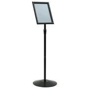 Supporto Poster a Piedistallo Argento a3 PVC e Acciaio CFW7185456