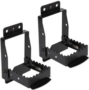 Supporto per Piedi per Viaggiatori - Resistenze Elevate - Progettato per Ripiegarsi - Antiscivolo - Acciaio - Grande Ammortizzazione - Facile da Installare - Supporto per Piedi
