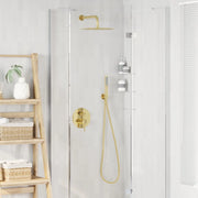 Sistema doccia nascosto (rotondo) Oro Acciaio Inossidabile 201 42028993