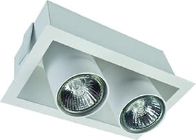 Faretto incasso Nowodvorski Downlight bianco acciaio 8938
