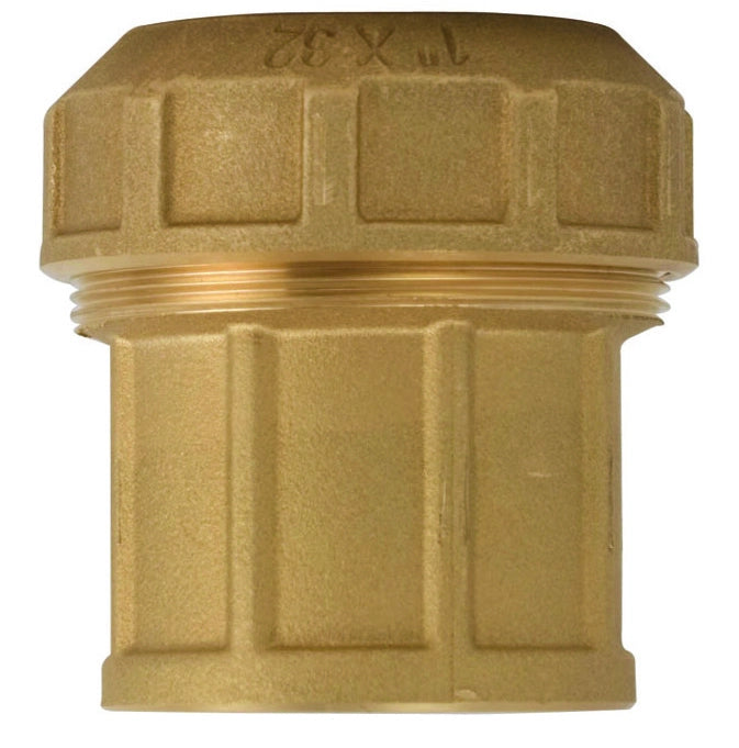 Itap RACCORDO DIRITTO IN OTTONE ATTACCO FEMMINA Art. 710  mis. 3/4x25 15.00 pz