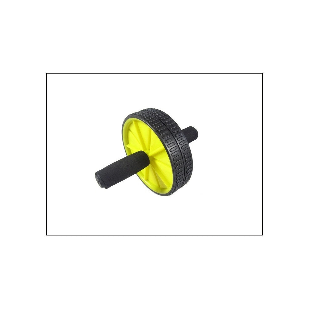 Trade Shop - Attrezzo Ruota Per Allenamento Muscoli Addominali Plank Palestra Fitness -