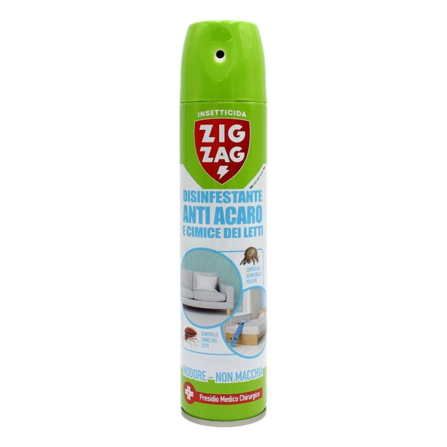 INSETTICIDA DISINFESTANTE ANTIACARO CIMICE DEI LETTI 300 ML ZIG ZAG