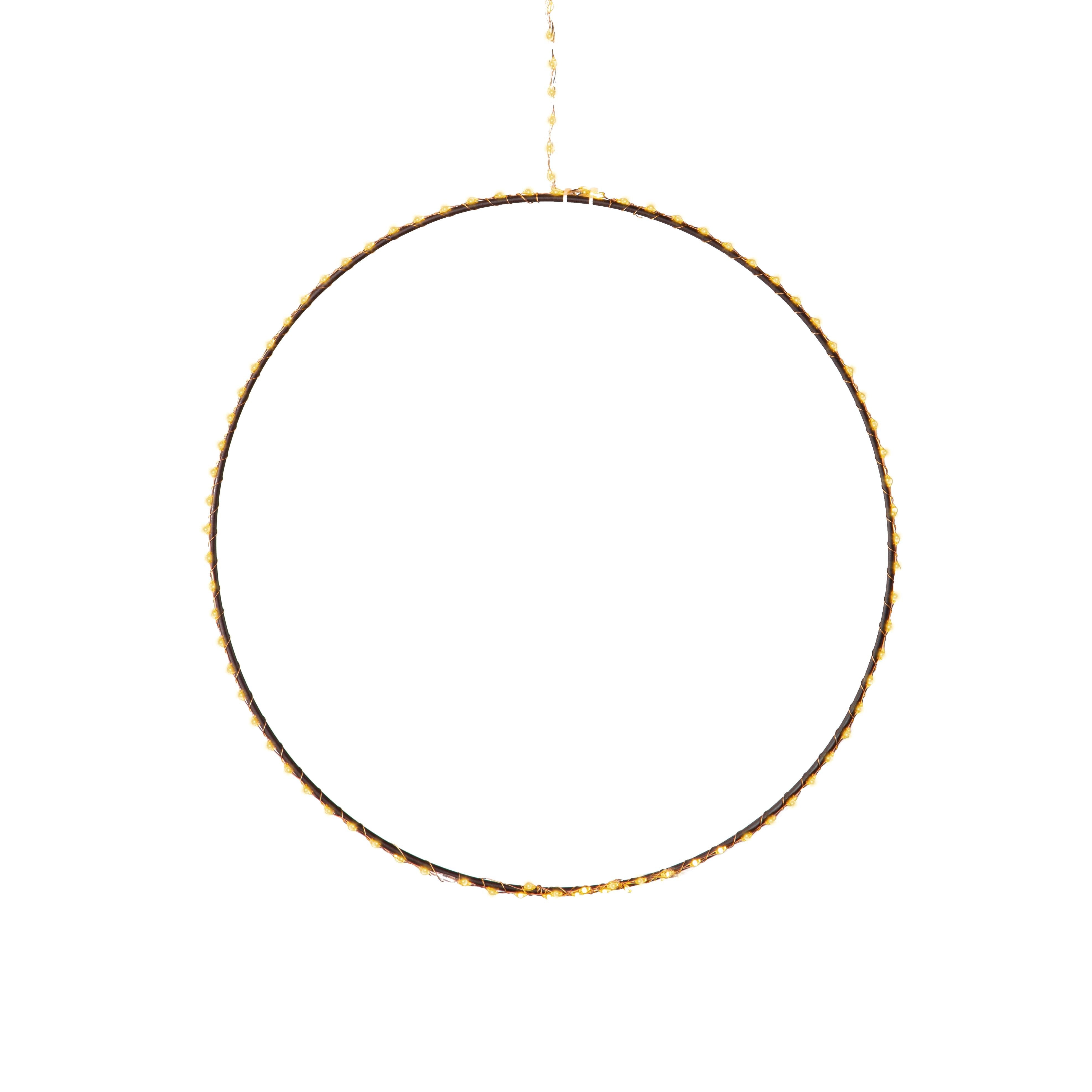 Cerchio Luminoso 124 Microled Ø38 cm Uso Esterno