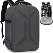 Borsa per Fotocamera con Protezione Antishock, Impermeabile, con Supporto per Tripode e Compartimento per Laptop 15.6 Pollici, Adatta per Canon, Nikon e Sony